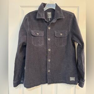 Union Corduroy Shacket - Navy